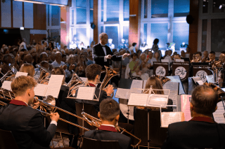 Fanfare L'Ancienne Cécilia de Chermignon dirigée par Arsène Duc